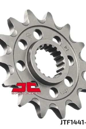 JT Sprockets - FRONT STEEL SC 14T, 520 - Sprockets - SELF CLEANING Origineel